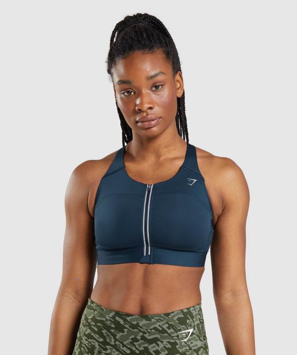 Damske Športové Podprsenky Gymshark Speed Námornícka Modrá | JH1574923